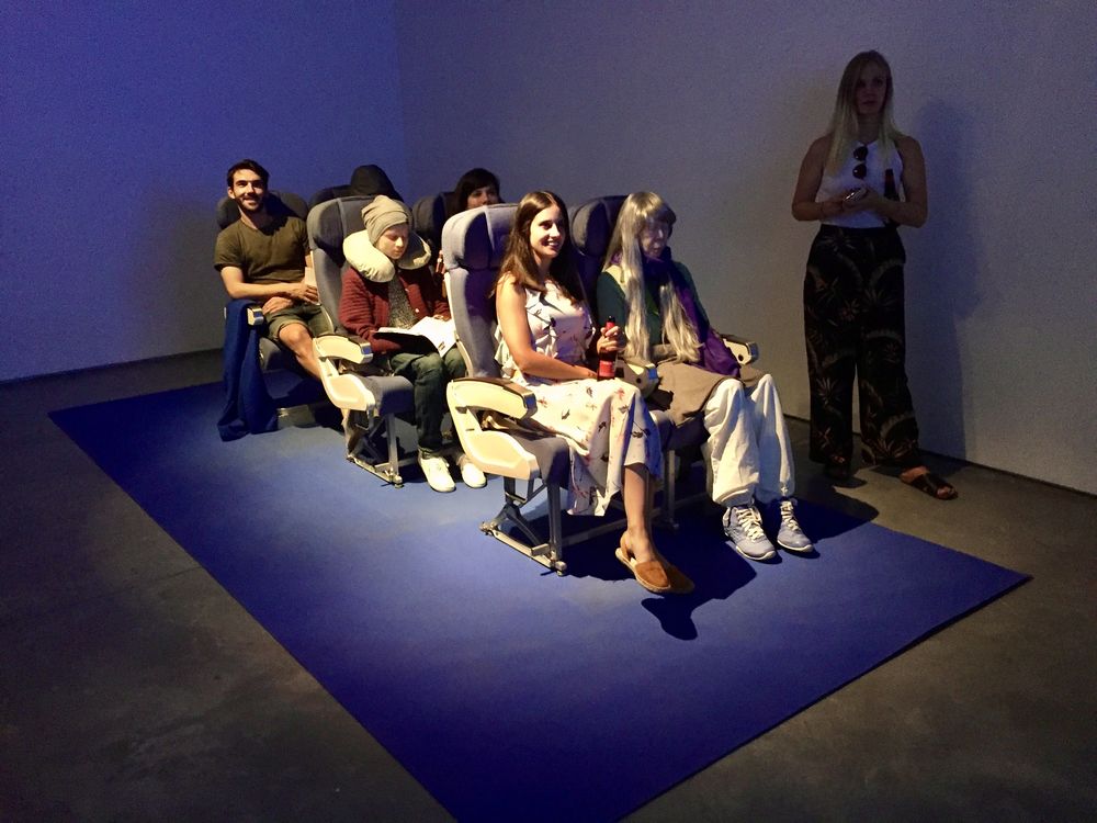 CPR Exhibition Award installation, Return Flight Ticket